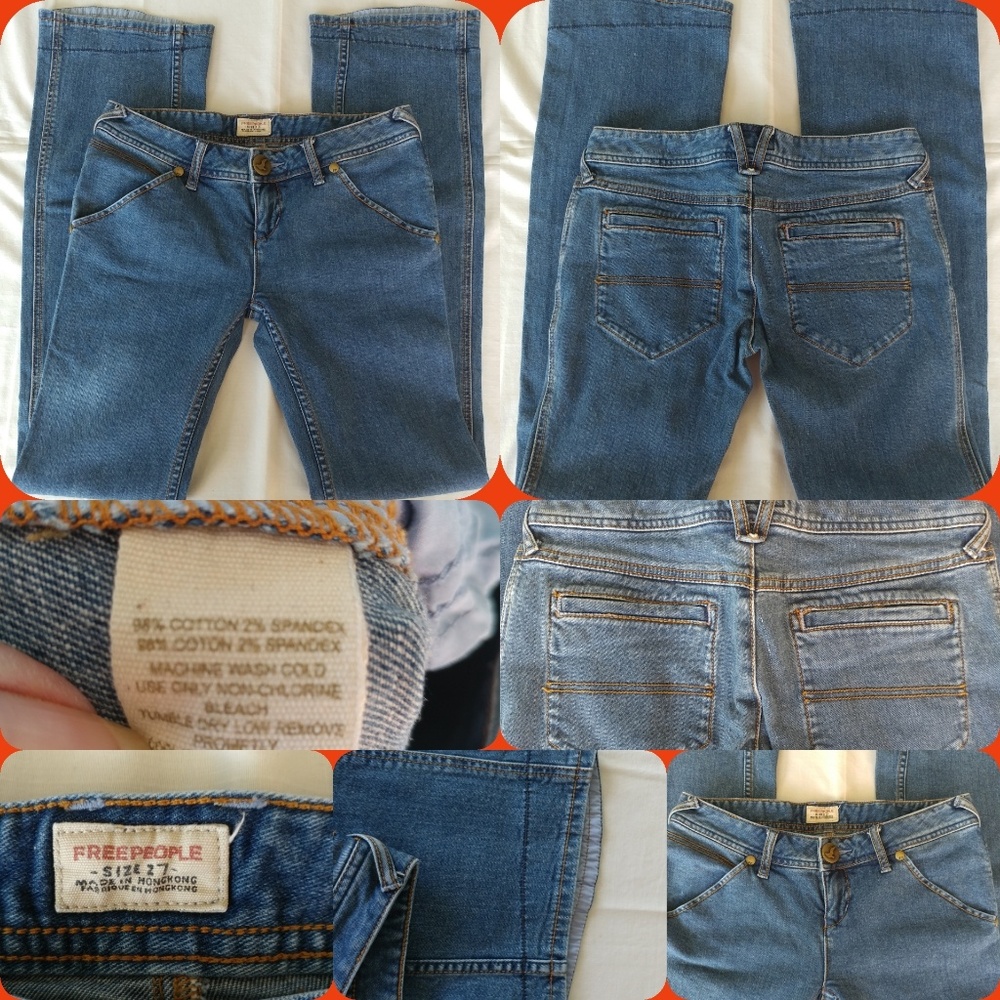 EUC FREE PEOPLE JEANS SIZE 27